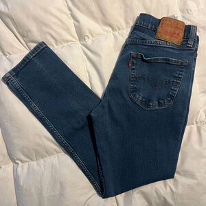 Men's Levi's 511 Slim Straight Jeans 33x32 Dark Wash